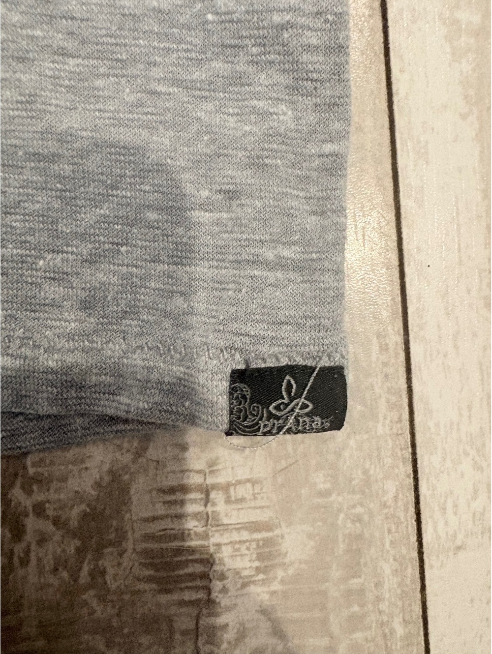 prAna Women’s Small Gray Dolman Sleeve T-Shirt Sustainable Relaxed Fit - Picture 4 of 8